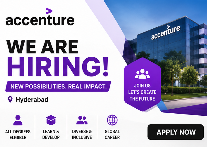 Accenture Recruitment 2026 – Customer Service New Associate (Trust & Safety) Vacancies in Hyderabad