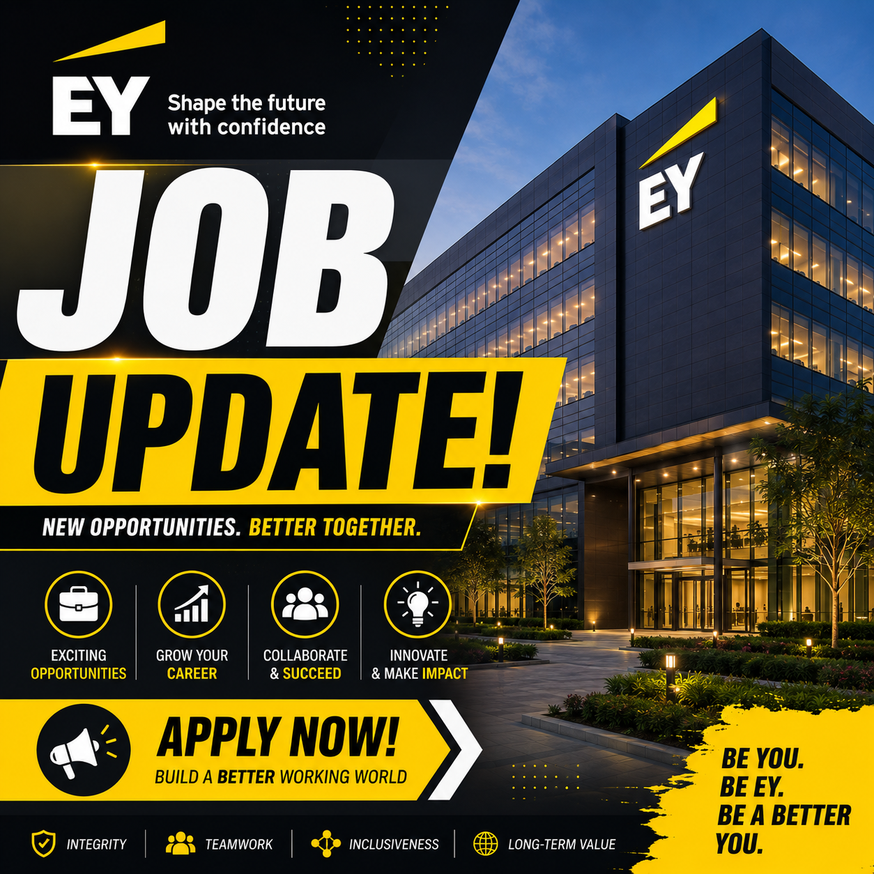 EY Recruitment 2026 – Analyst (Business Consulting Risk) Vacancies in Hyderabad