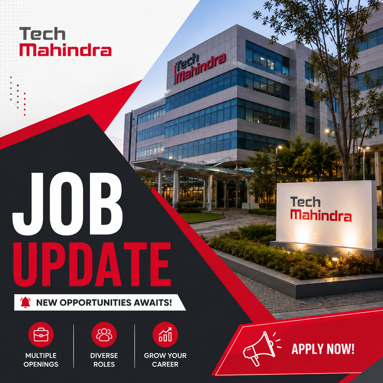 Tech Mahindra Walk-in Drive 2026 – Mega Hiring for Banking Customer Support (100 Openings in Hyderabad)